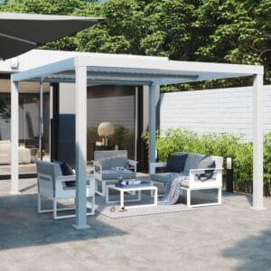 Sala de exterior 4P ODYSSEA Blanca
