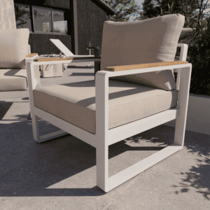 Silla de exterior PERSEA Blanco